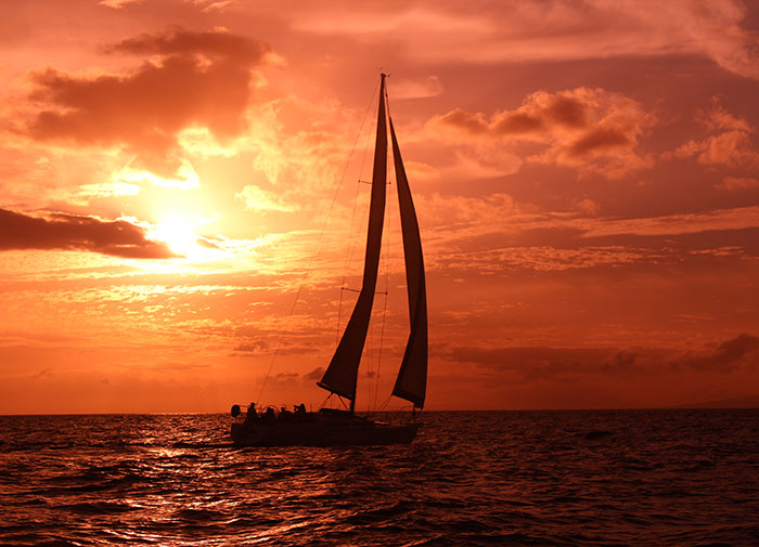 Champagne Sunset Sail Maui